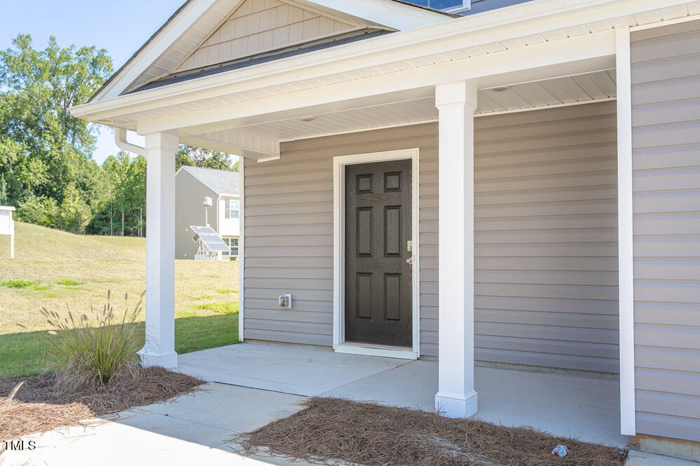 6048 Sodium Street Raleigh, NC 27610 - Photo 5 of 30 a view of a entryway door of the house