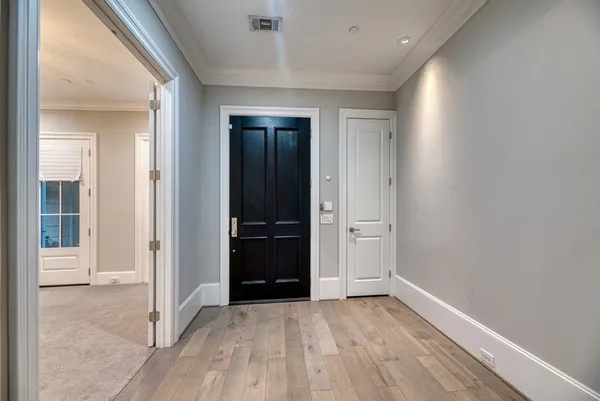 wooden floor in an empty room
