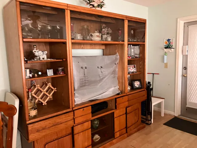 a view of storage and utility room