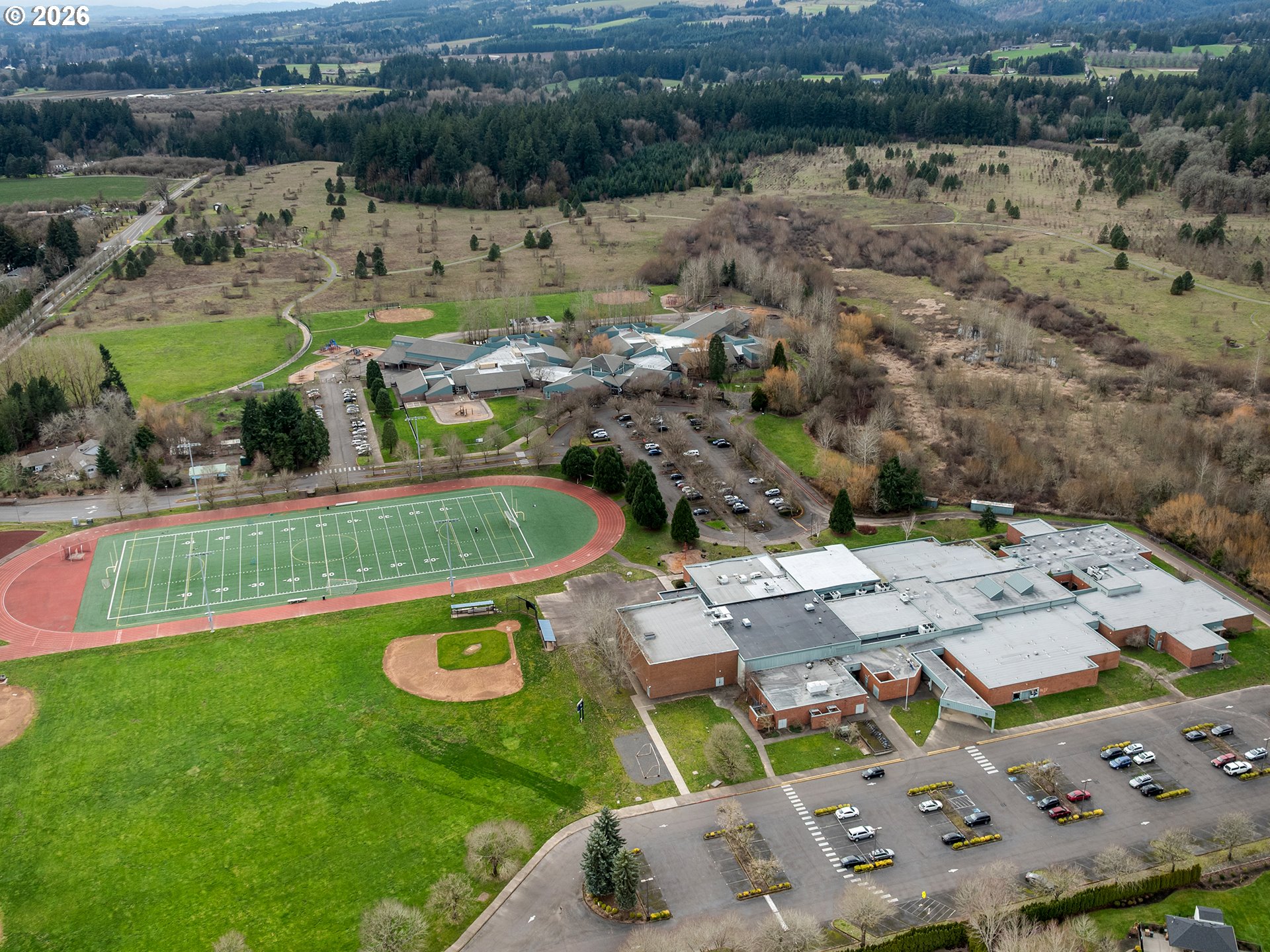 10979 Southwest Matzen Drive Wilsonville, OR 97070 - Photo 32 of 37 an aerial view of a
