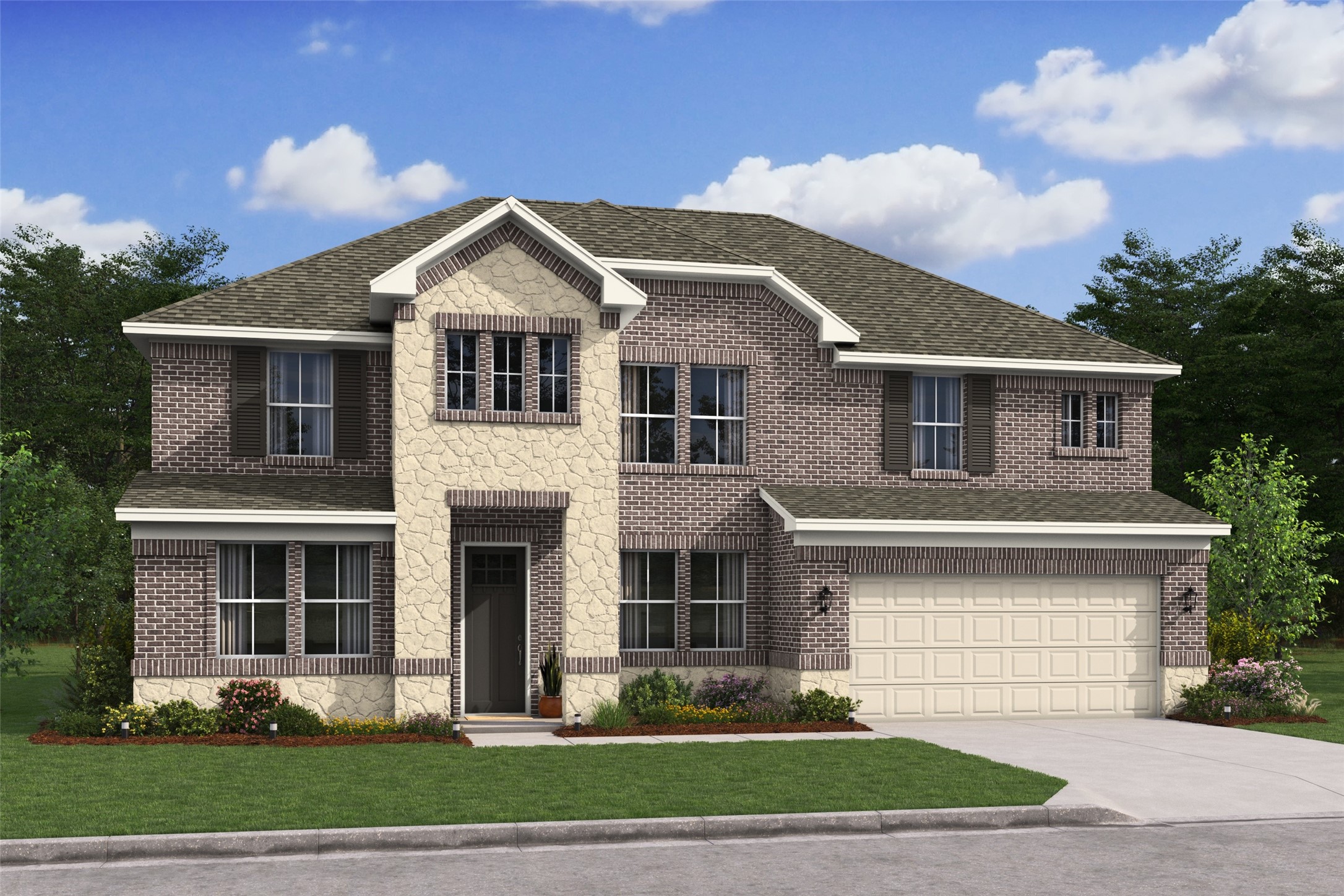 18602 Eastwood Rdg Court Crosby, TX 77532 - Photo 1 of 43 Gorgeous Malmo home design by K. Hovnanian Homes in elevation PA built in Sundance Cove. (*Artist rendering used for illustration purposes only.)