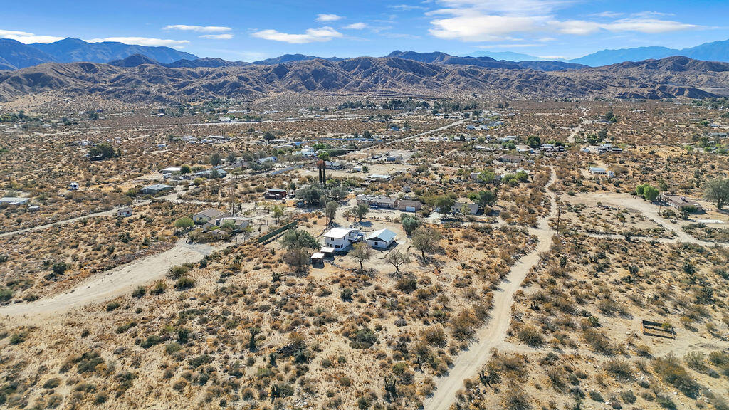 51088 Mecca Road Morongo Valley, CA 92256 - Photo 72 of 77 a view of a city with mountains in the background