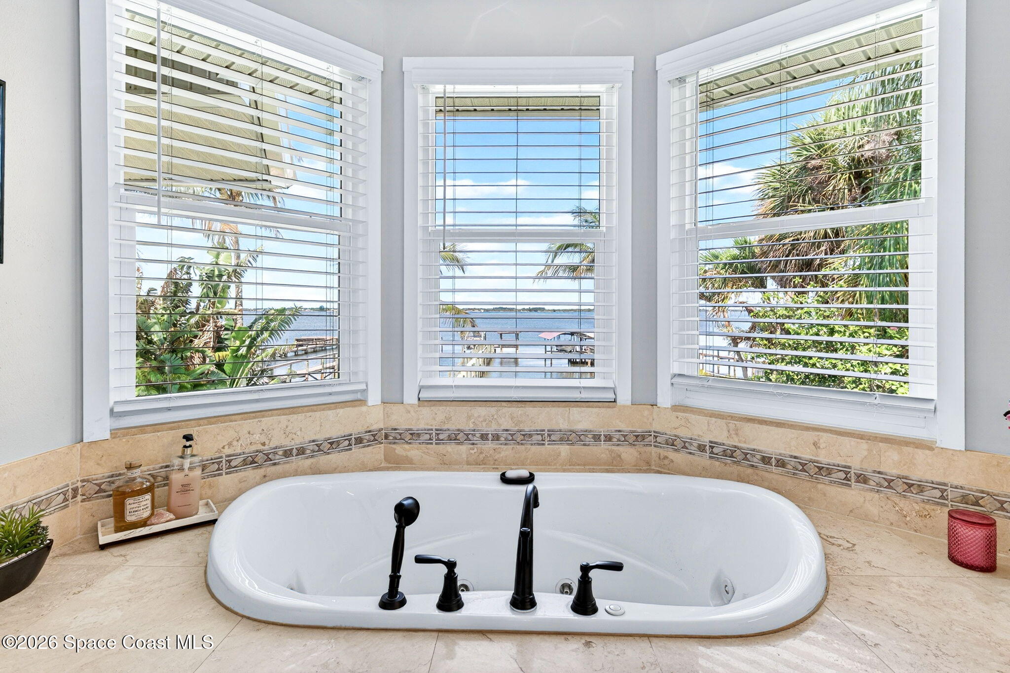 5930 Riverside Drive Melbourne Beach, FL 32951 - Photo 42 of 65 Spa Tub w River view