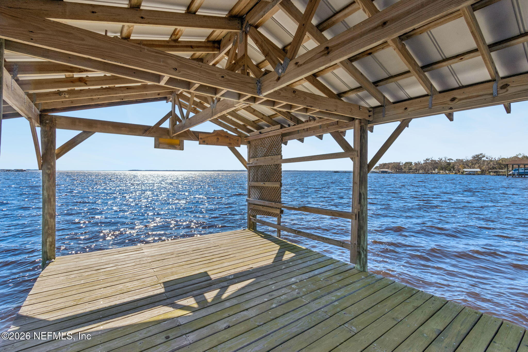 8528 Moody Canal Road St. Augustine, FL 32092 - Photo 40 of 61 a view of a roof deck