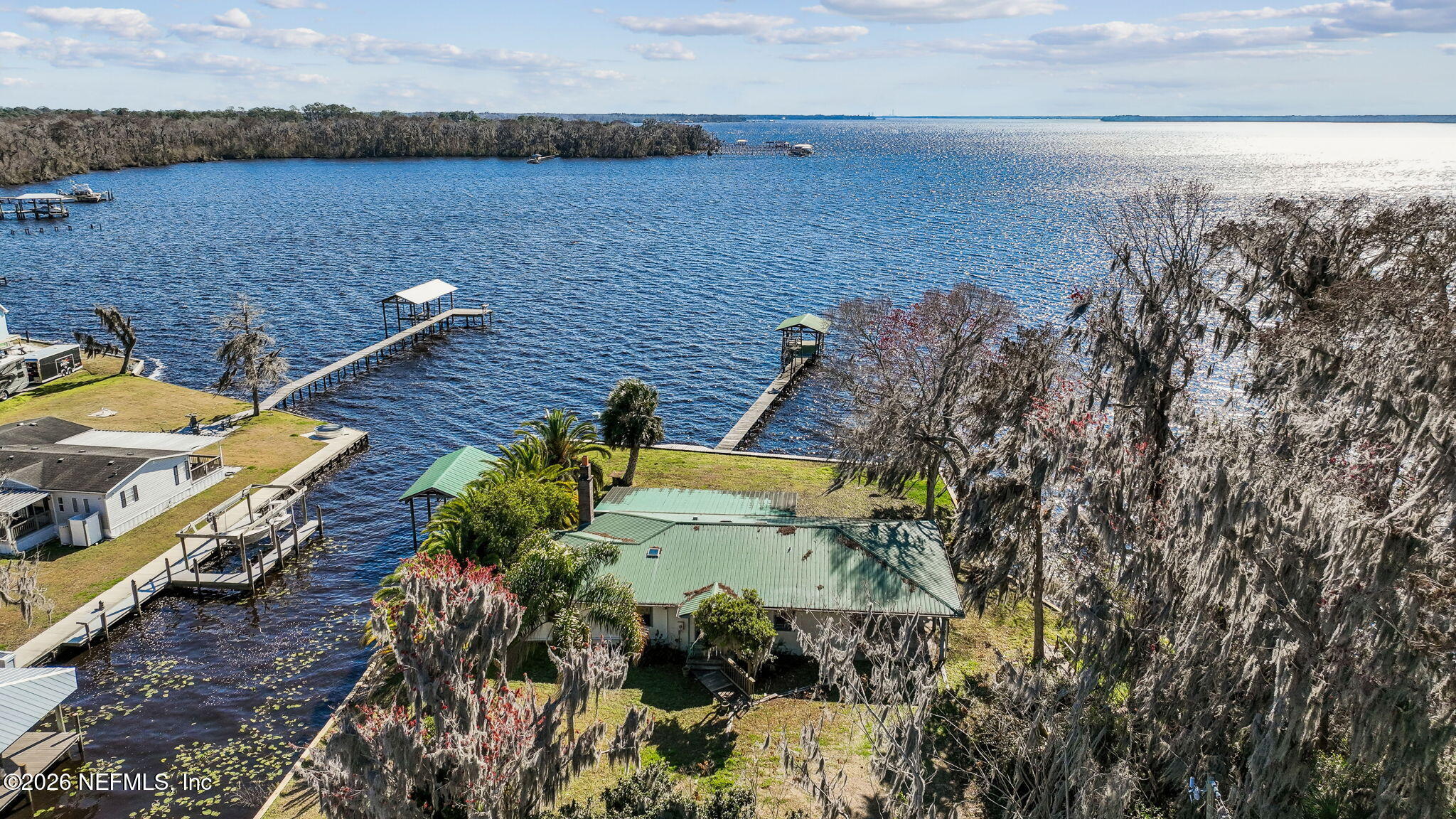 8528 Moody Canal Road St. Augustine, FL 32092 - Photo 48 of 61 a view of a backyard of the house
