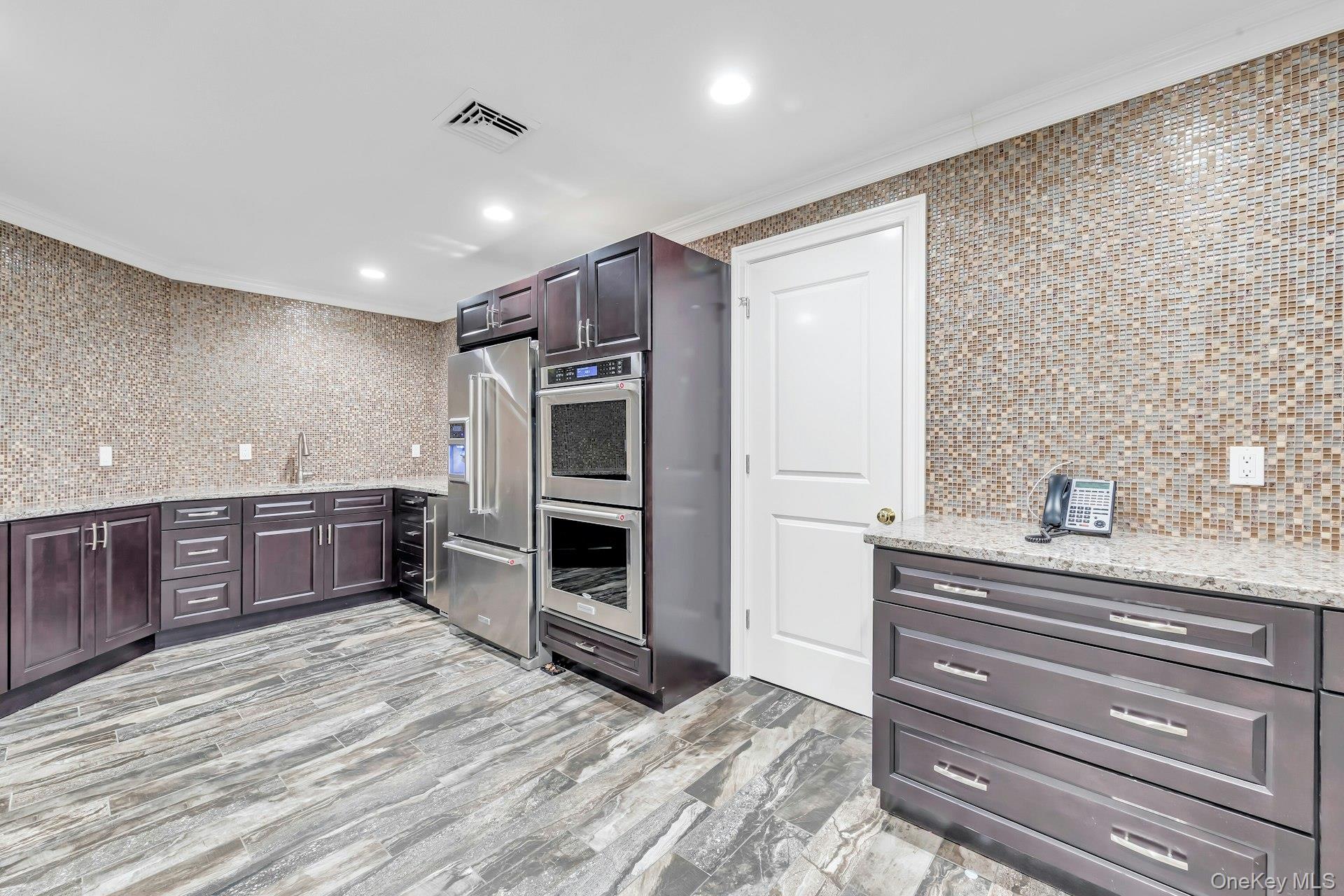 98 Cliff Road Port Jefferson, NY 11777 - Photo 33 of 47 Entertaining Kitchen in Lower Level