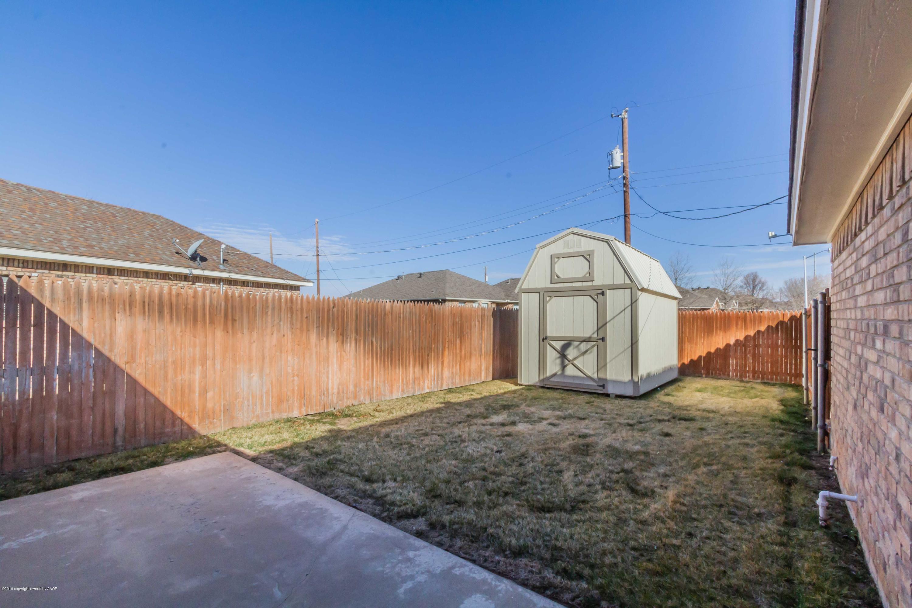 7004 Learning Tree Avenue Amarillo, TX 79119 - Photo 29 of 30 BACKYARD
