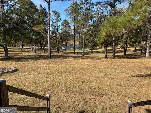 a view of balcony and wooden floor