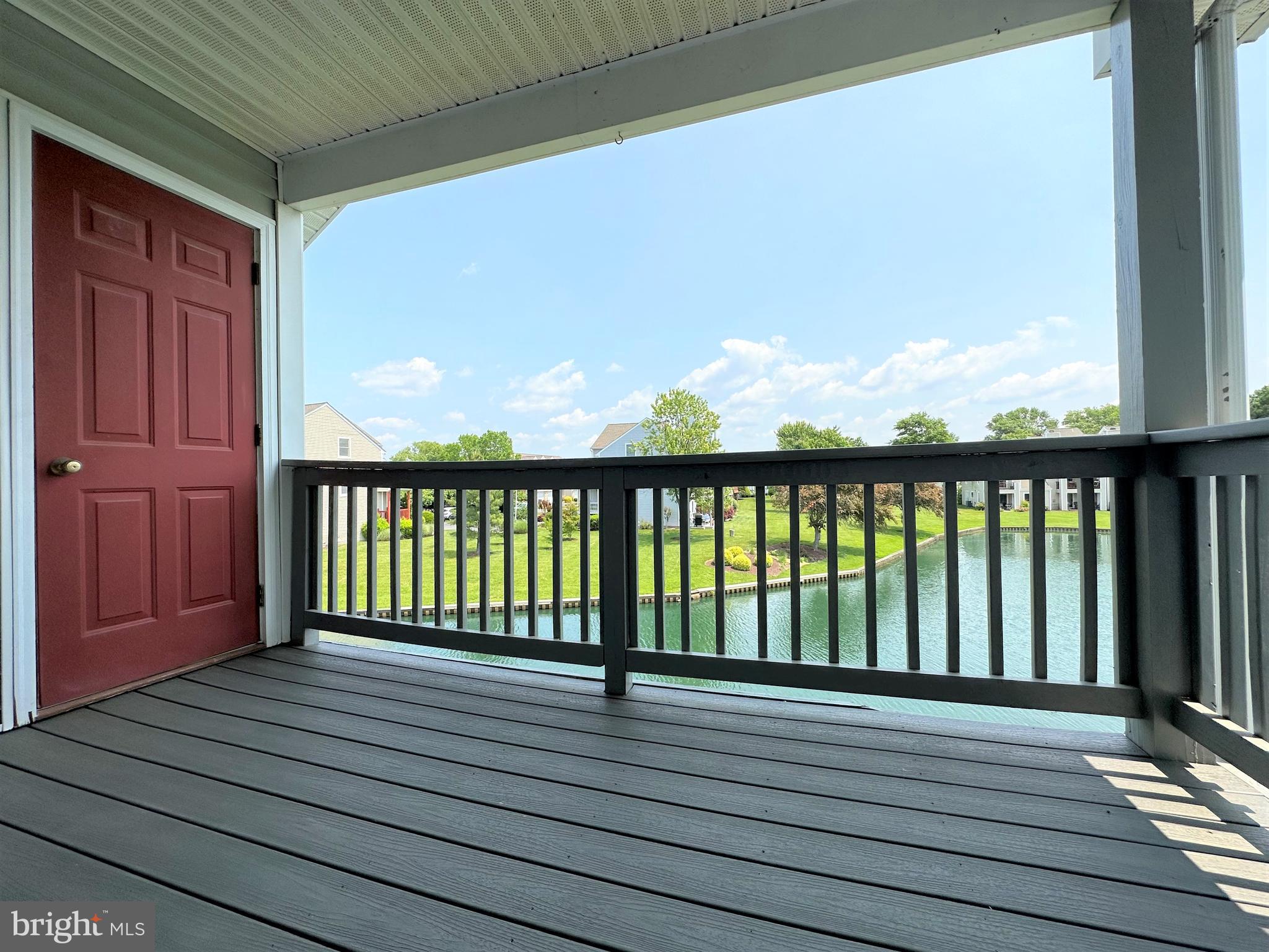 312 Teal Court, Unit F Chester, MD 21619 - Photo 4 of 25 Deck with storage