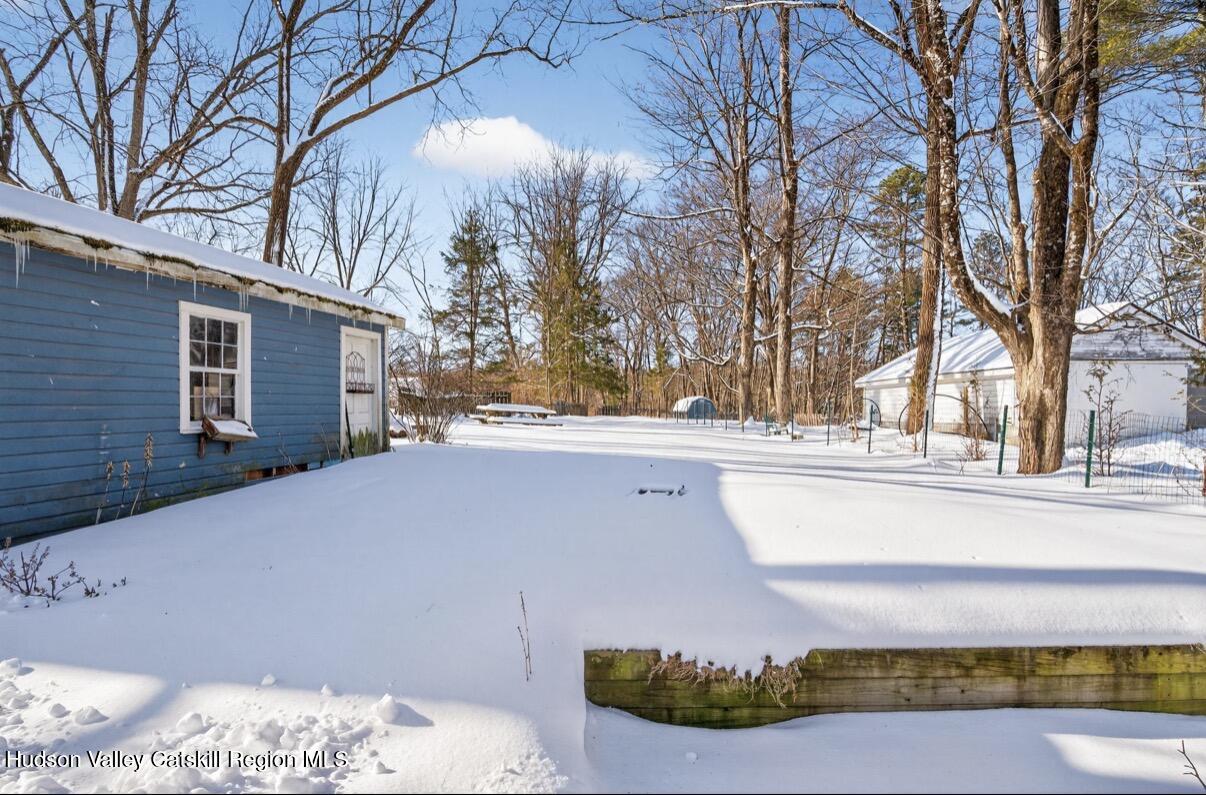 919 Elting Road Rosendale, NY 12472 - Photo 25 of 28 a view of a house with a yard and mountain view