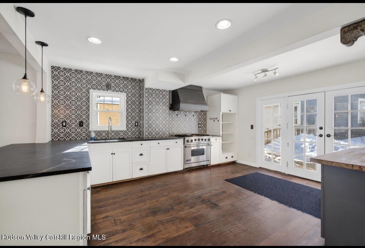 919 Elting Road Rosendale, NY 12472 - Photo 5 of 28 a large white kitchen with a large window