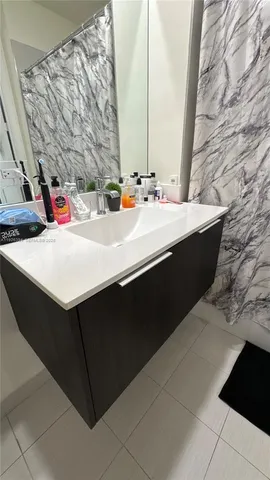 a view of an entryway with a glass door