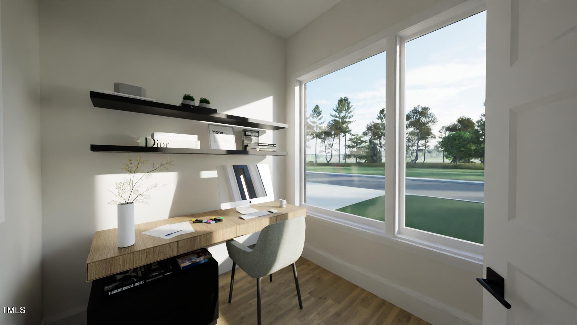 1806 Pershing Road Raleigh, NC 27608 - Photo 11 of 36 a room with a table chairs and a view of bedroom