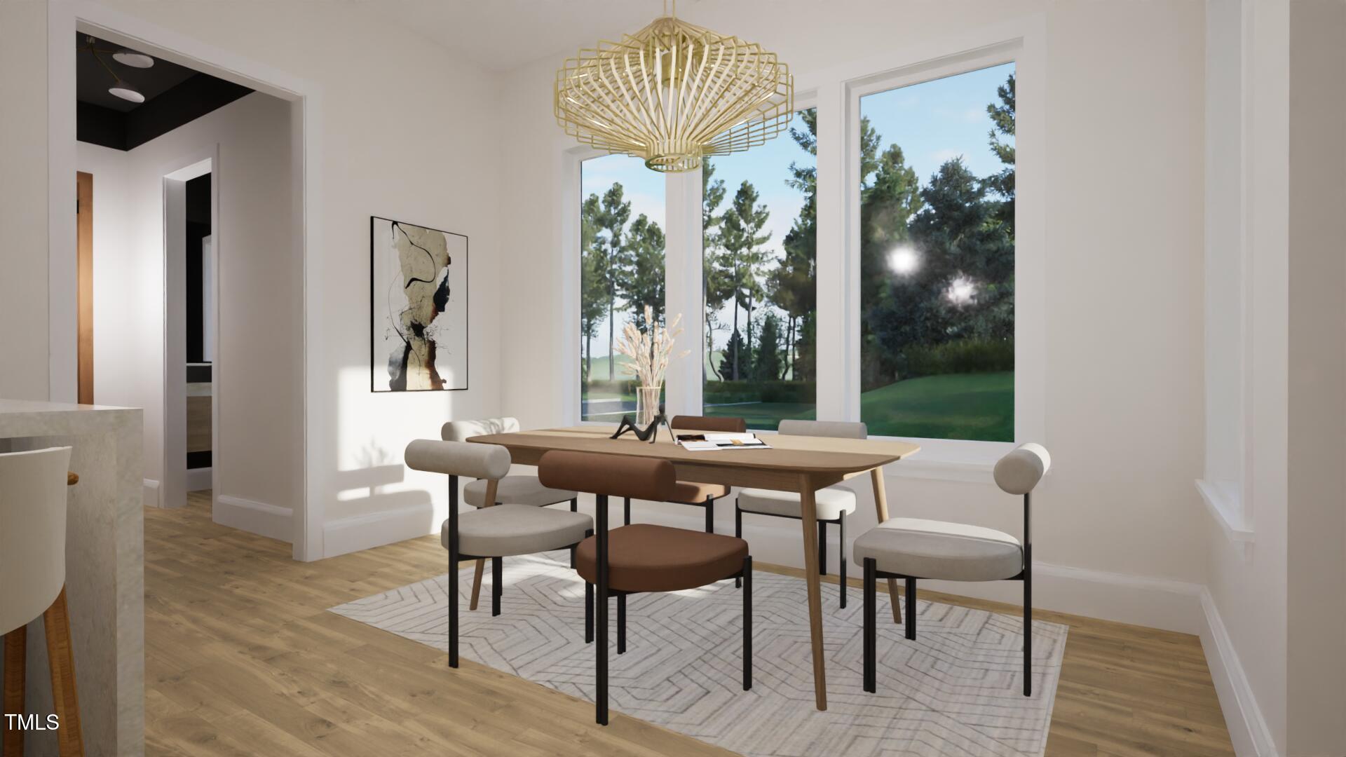1806 Pershing Road Raleigh, NC 27608 - Photo 12 of 36 a dining room with furniture and window