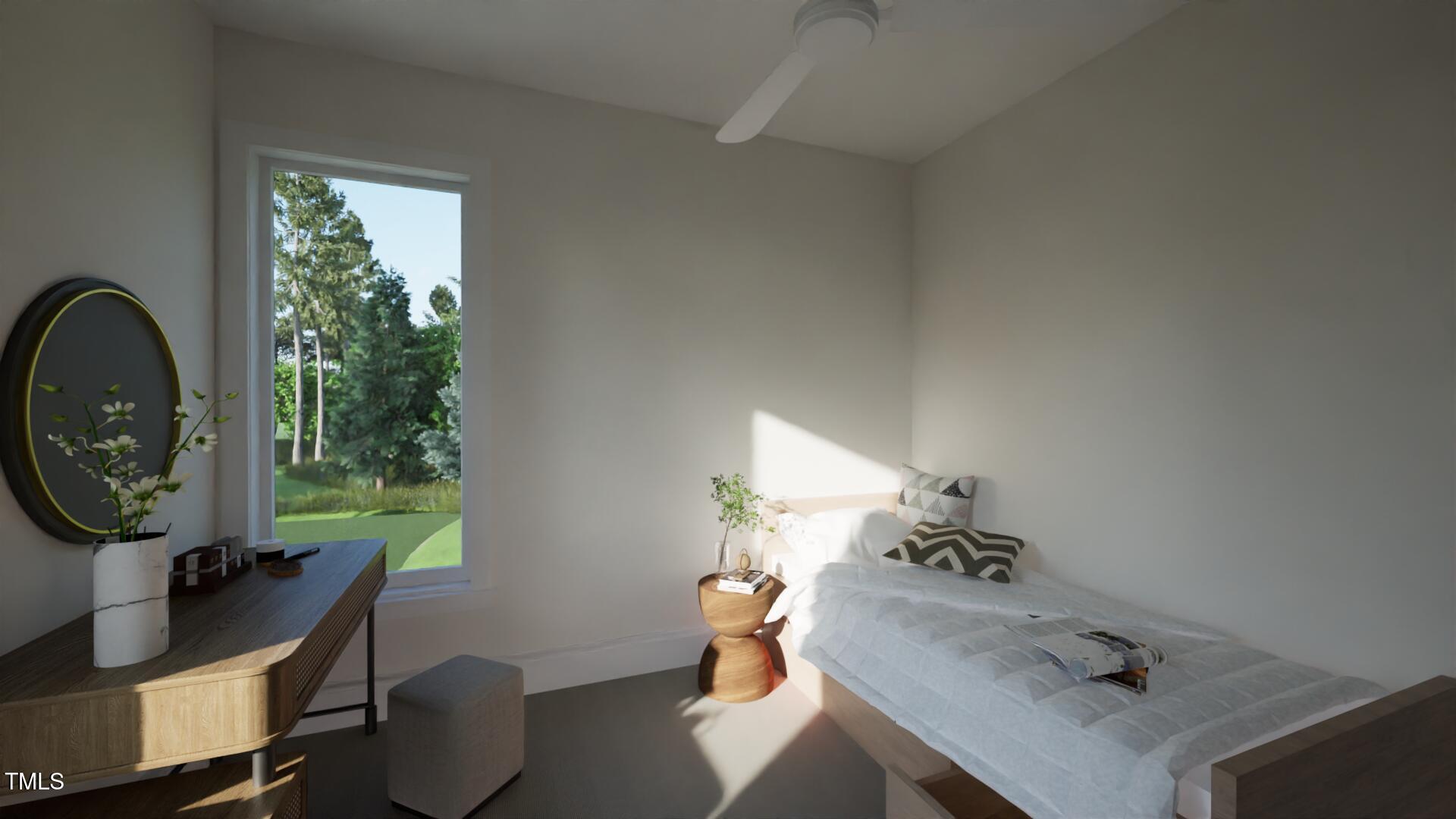 1806 Pershing Road Raleigh, NC 27608 - Photo 15 of 36 a bathroom with a sink and a mirror