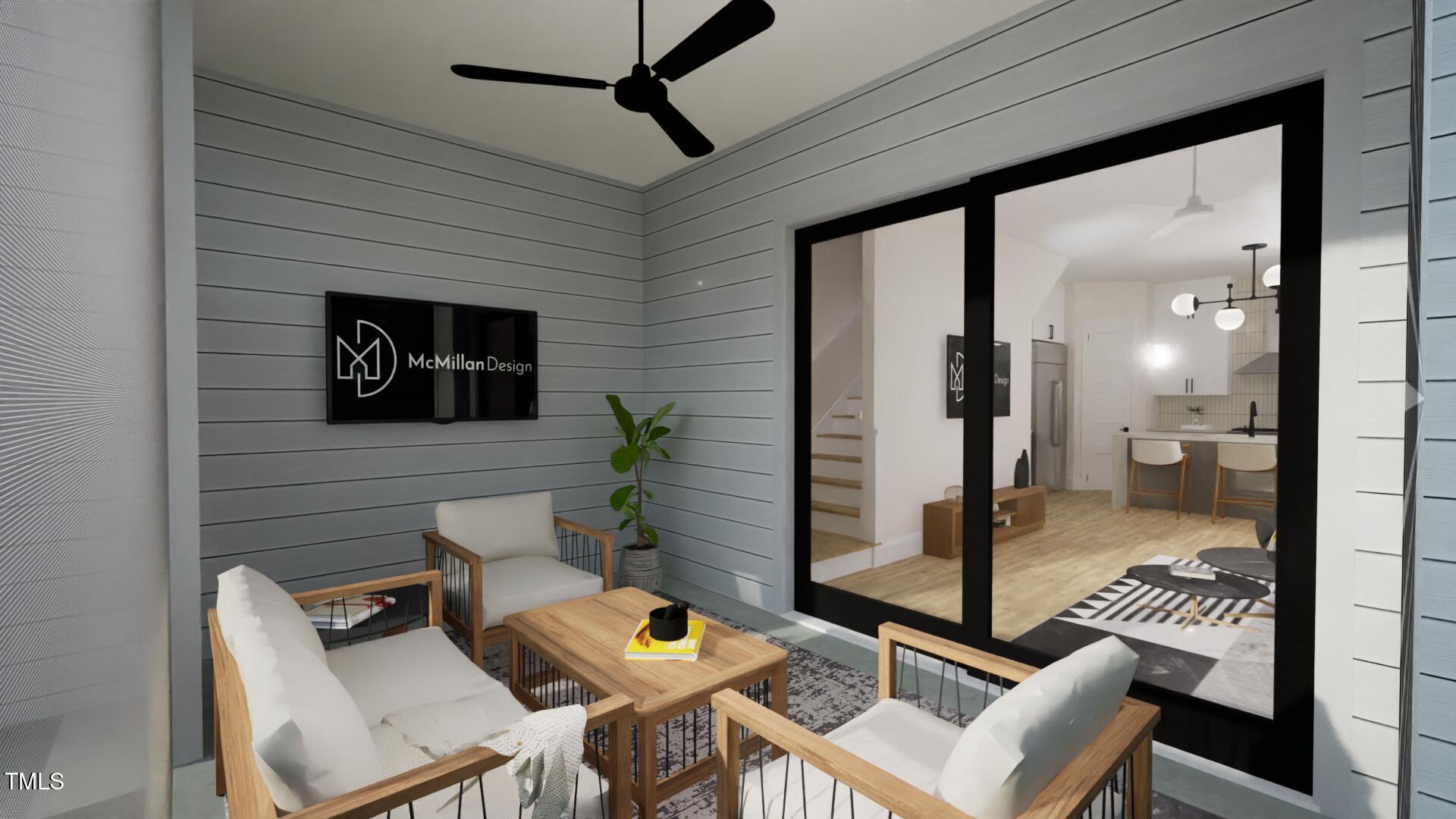 1806 Pershing Road Raleigh, NC 27608 - Photo 22 of 36 a living room with furniture