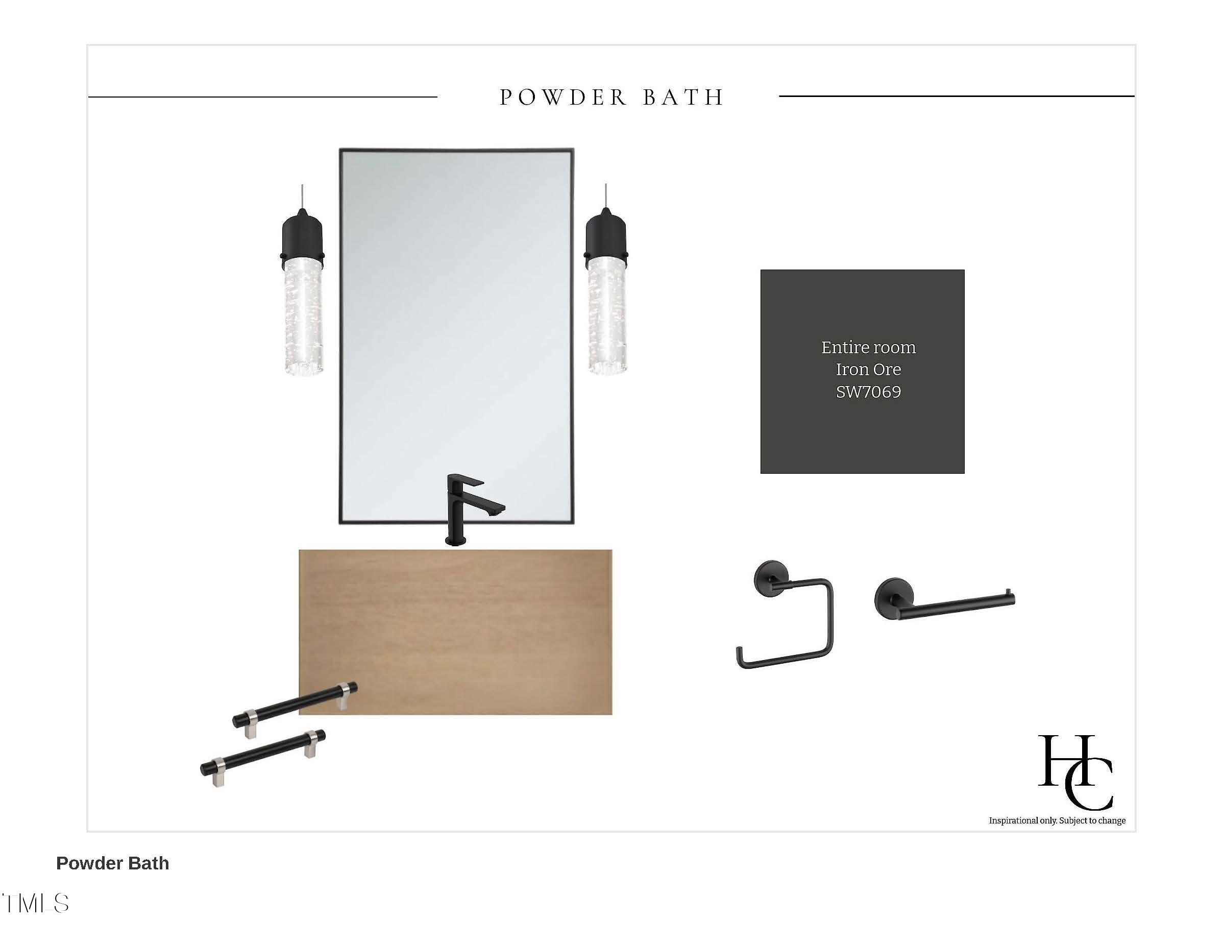 1806 Pershing Road Raleigh, NC 27608 - Photo 26 of 36 a bathroom with a sink and mirror