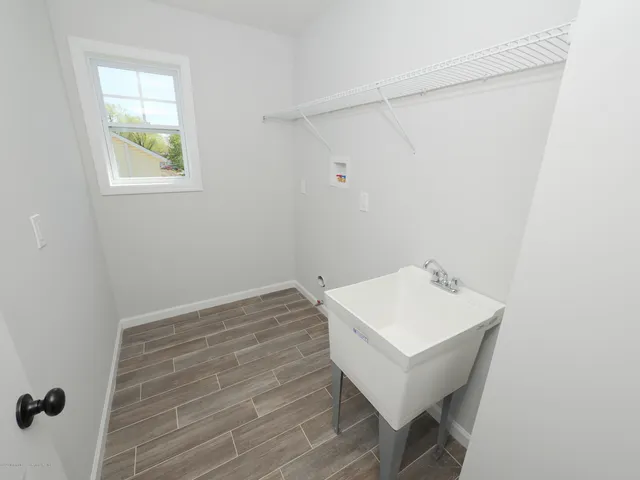 a room with a table and chair