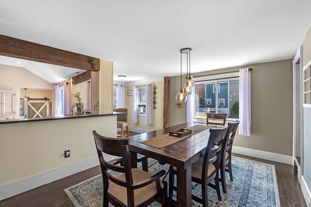 184 North Street Salem, MA 01970 - Photo 13 of 39 a view of a dining room with furniture and window