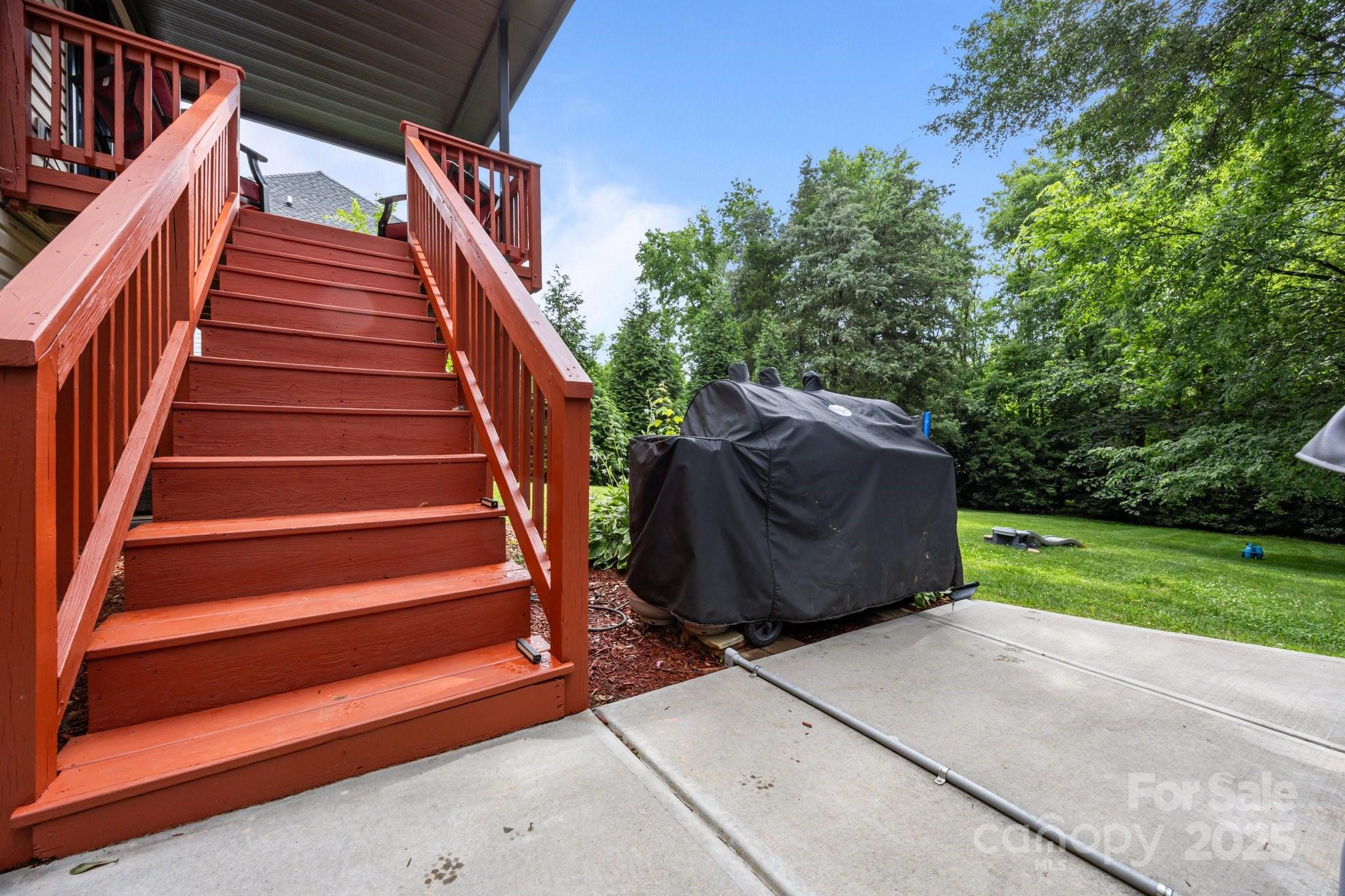 10919 Valley Spring Drive Charlotte, NC 28277 - Photo 40 of 47 a view of outdoor space and deck