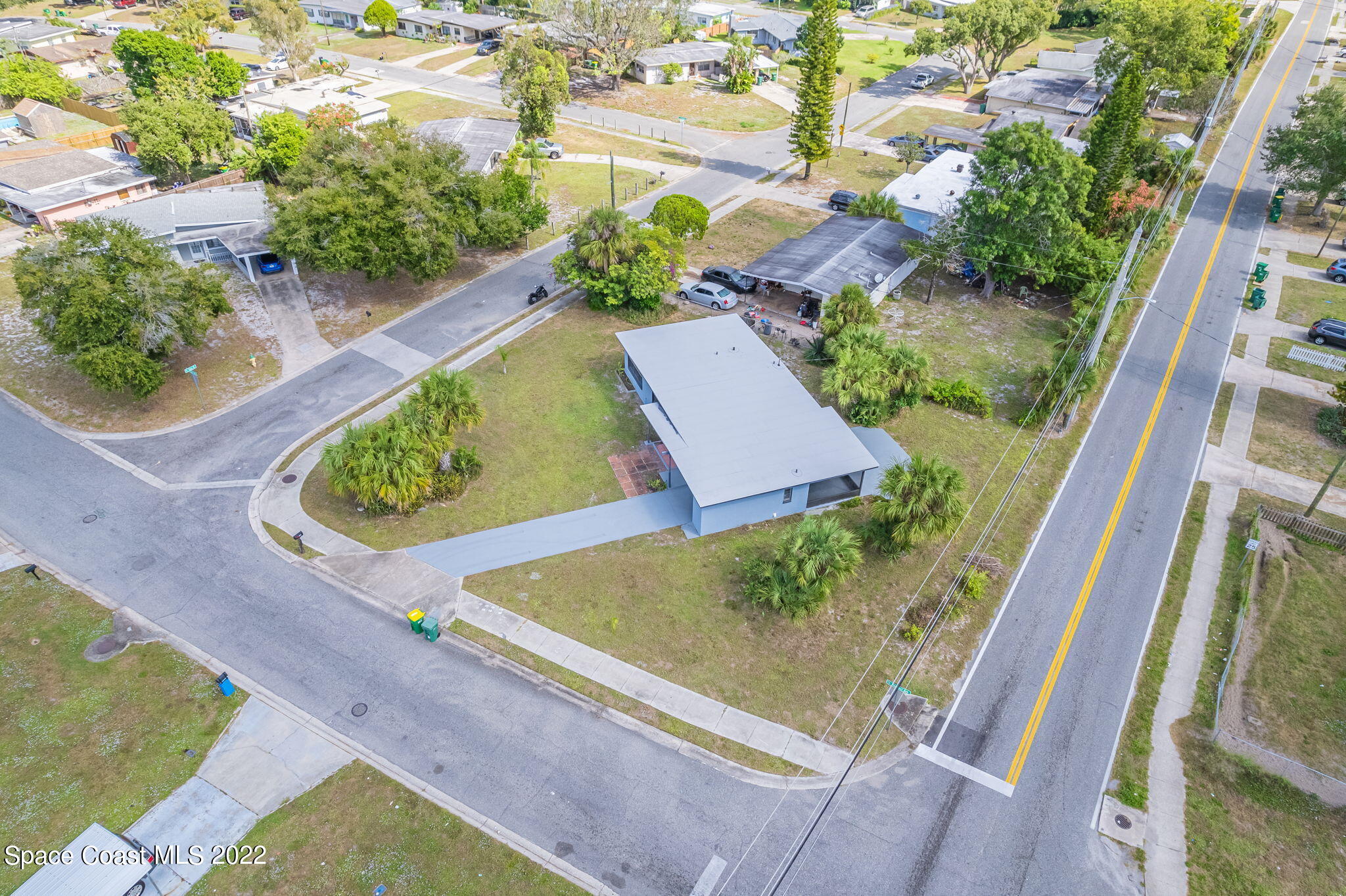 302 Prospect Avenue Cocoa, FL 32922 - Photo 24 of 28 an aerial view of a house