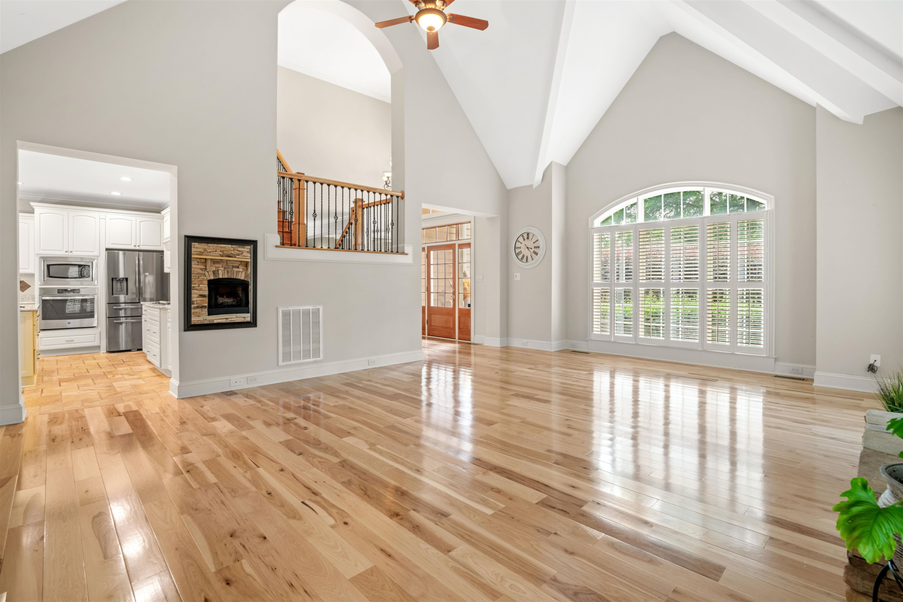 20 Jackson Road Youngsville, NC 27596 - Photo 7 of 41 wooden floor in an empty room with a window