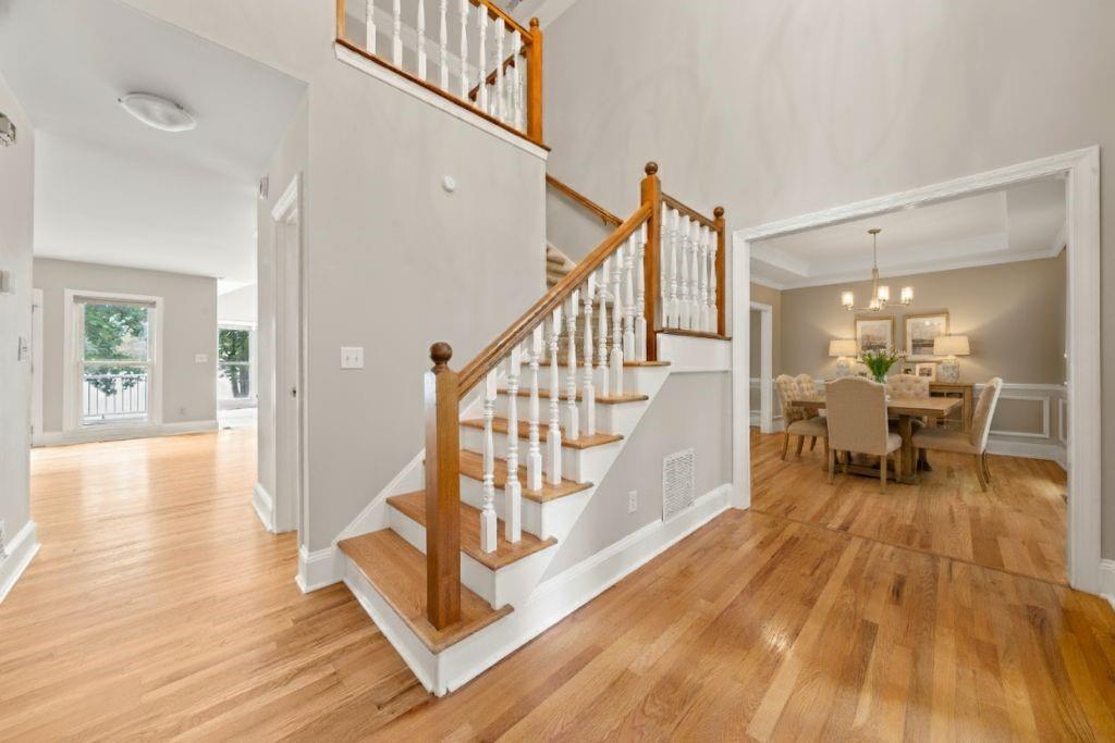 75 Spring Ridge Court Newnan, GA 30265 - Photo 31 of 75 a view of a livingroom with wooden floor and furniture