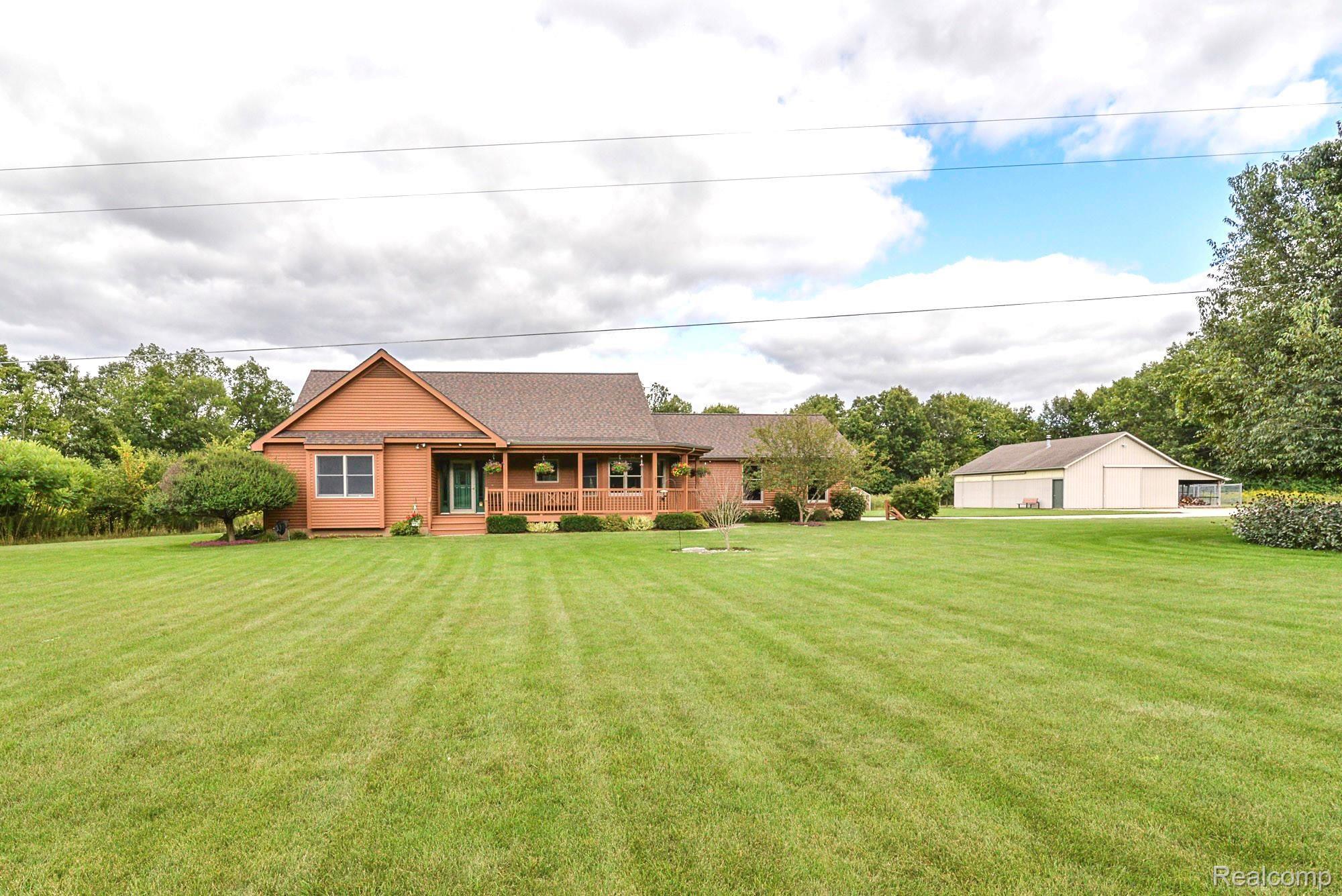 8672 Spencer Road South Lyon, MI 48178 - Photo 2 of 30 FRONT ELEVATION