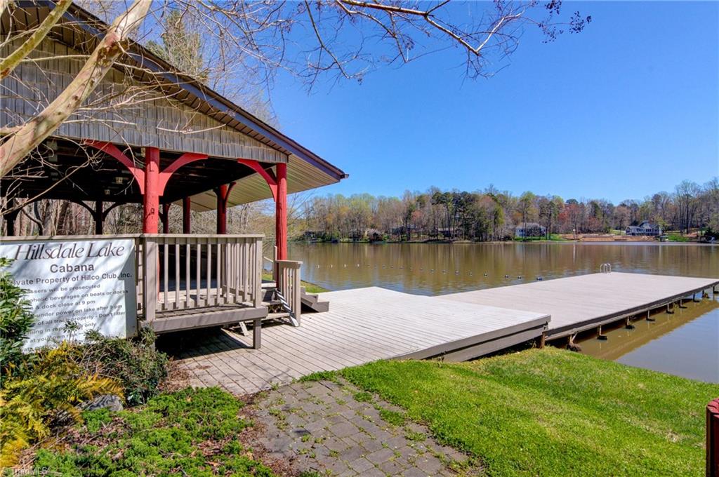 6923 Maynard Road Summerfield, NC 27358 - Photo 46 of 47 Hillsdale Lake Cabana is private property of Hillco Club Inc. Members of Hillco Club Inc can reserve the cabana for private parties.