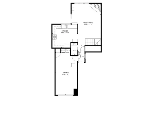 an aerial view of residential houses with outdoor space and street view
