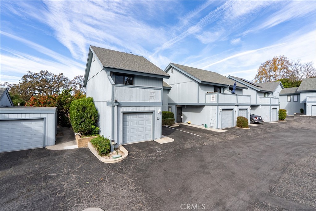 7 Quail Ridge Drive Atascadero, CA 93422 - Photo 26 of 29 a view of a house with a patio and a garage