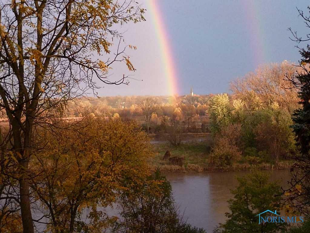 506 River Road Maumee, OH 43537 - Photo 16 of 19 View. Rainbow over the River