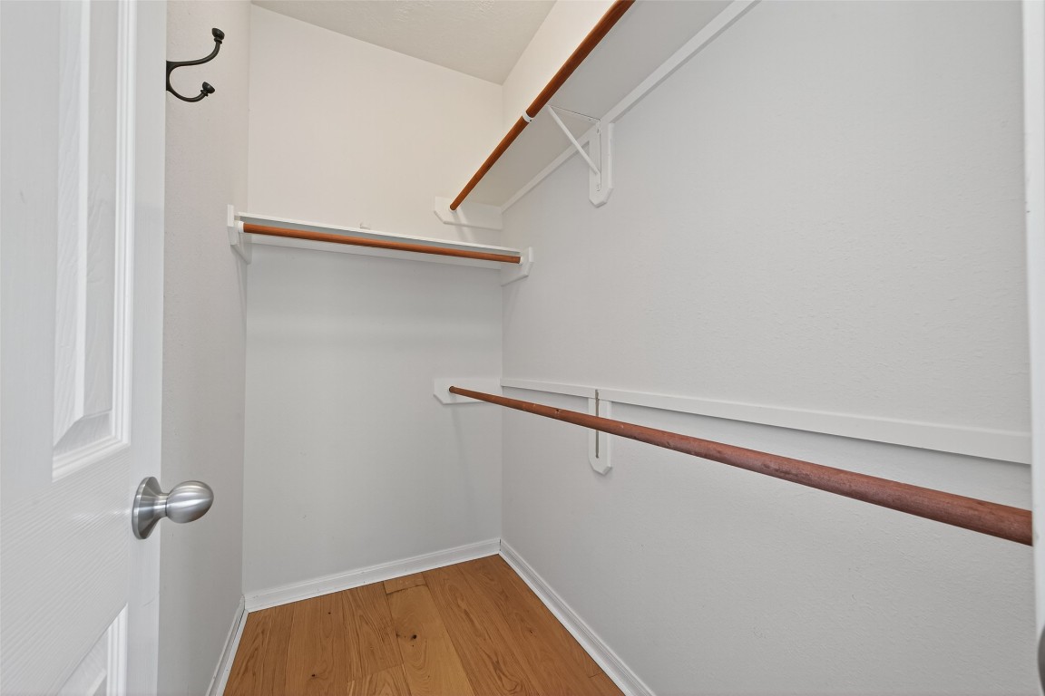 2910 Crescent Bend Road Spring, TX 77388 - Photo 18 of 35 Long walk in closet connected to the primary bath.