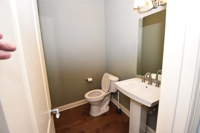 a bathroom with a sink and a toilet