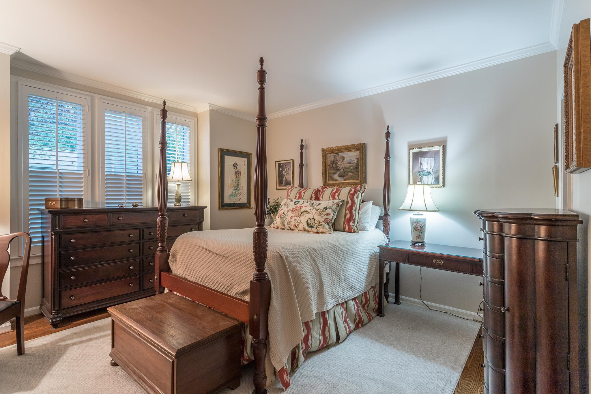 5730 Sentinel Drive Raleigh, NC 27609 - Photo 20 of 29 Owners Bedroom