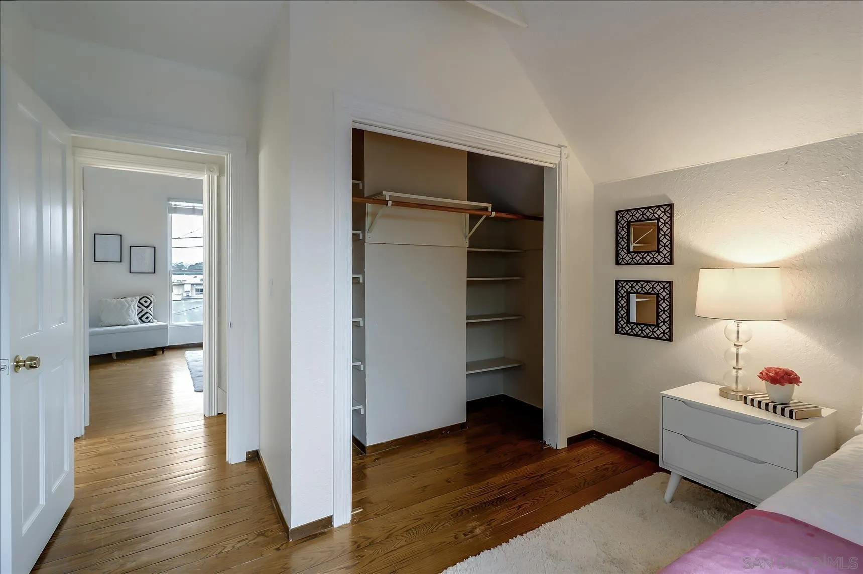 1521 D Street Hayward, CA 94541 - Photo 27 of 39 a living room with furniture and a wooden floor