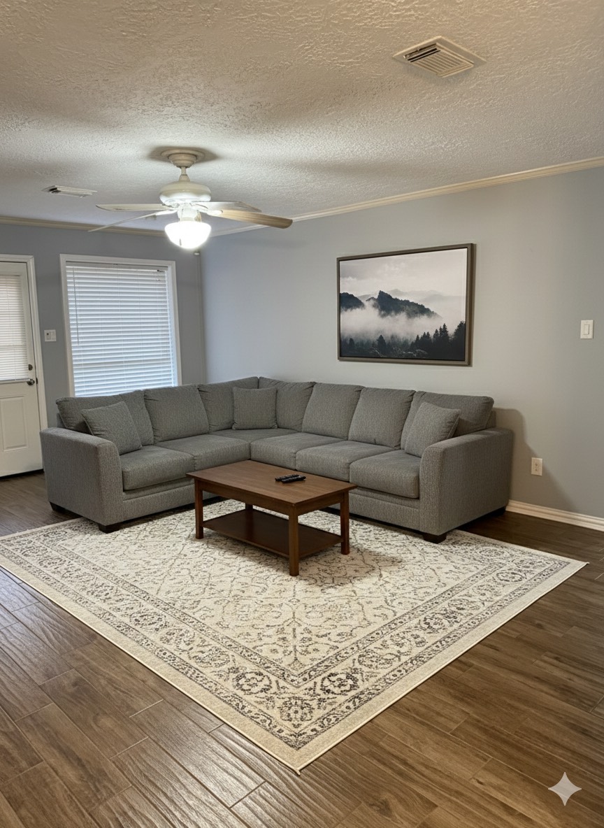 717 Blue Ridge Drive Shenandoah, TX 77381 - Photo 3 of 7 The living room is virtually staged.