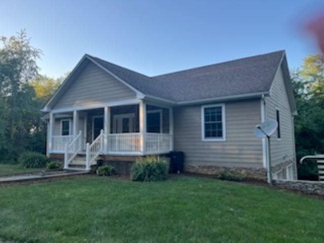 204 Stover Shop Road Churchville, VA 24421 - Photo 2 of 52 a front view of a house with a garden