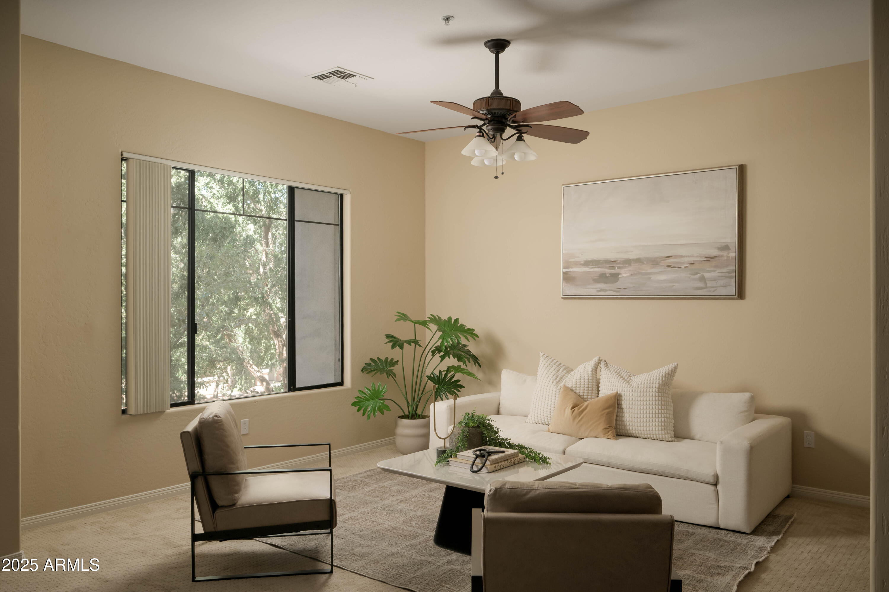 2989 North 44th Street, Unit 2001 Phoenix, AZ 85018 - Photo 2 of 30 a living room with furniture and a window