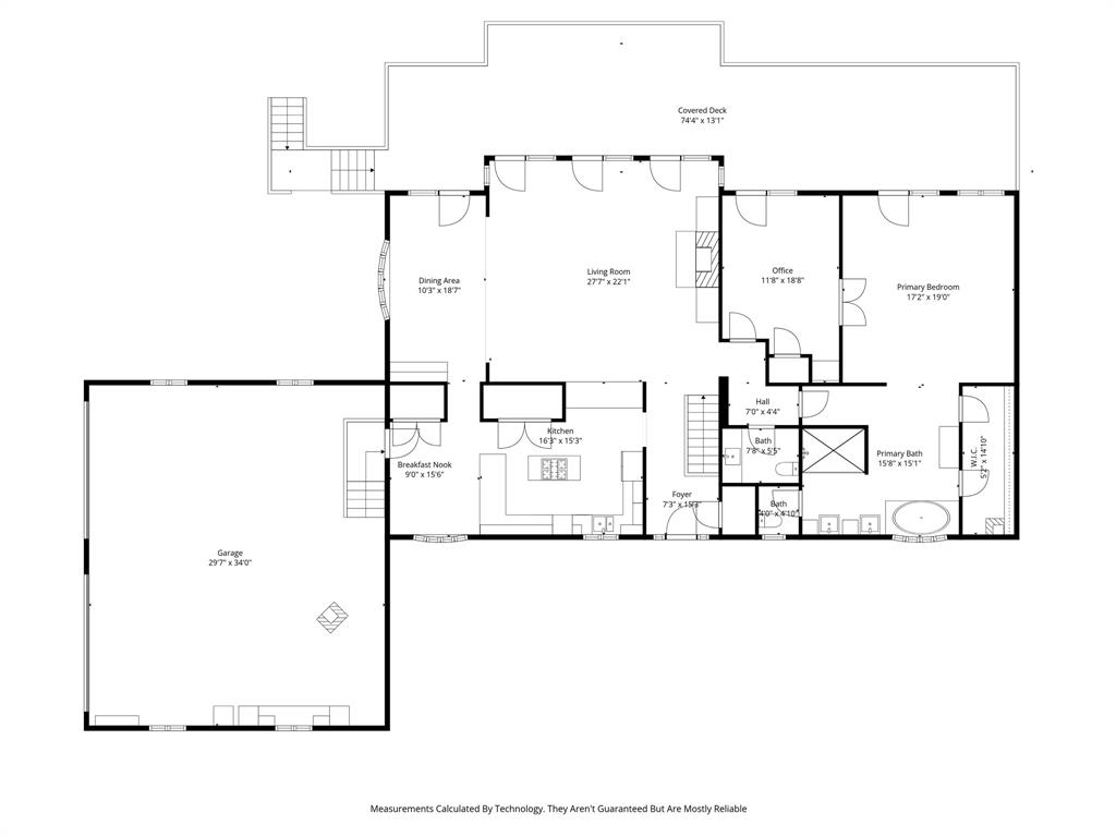 1557 Latigo Hills Road Bartonville, TX 75022 - Photo 40 of 40 View of property floor plan