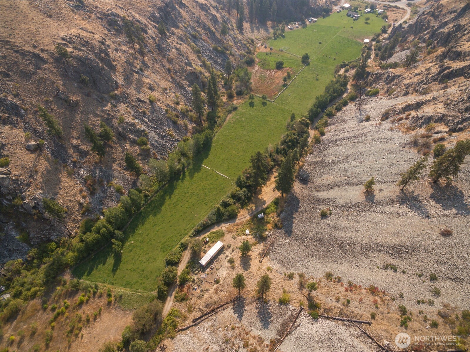 2560 Antoine Creek Road Chelan, WA 98816 - Photo 37 of 38 a view of a yard with plants