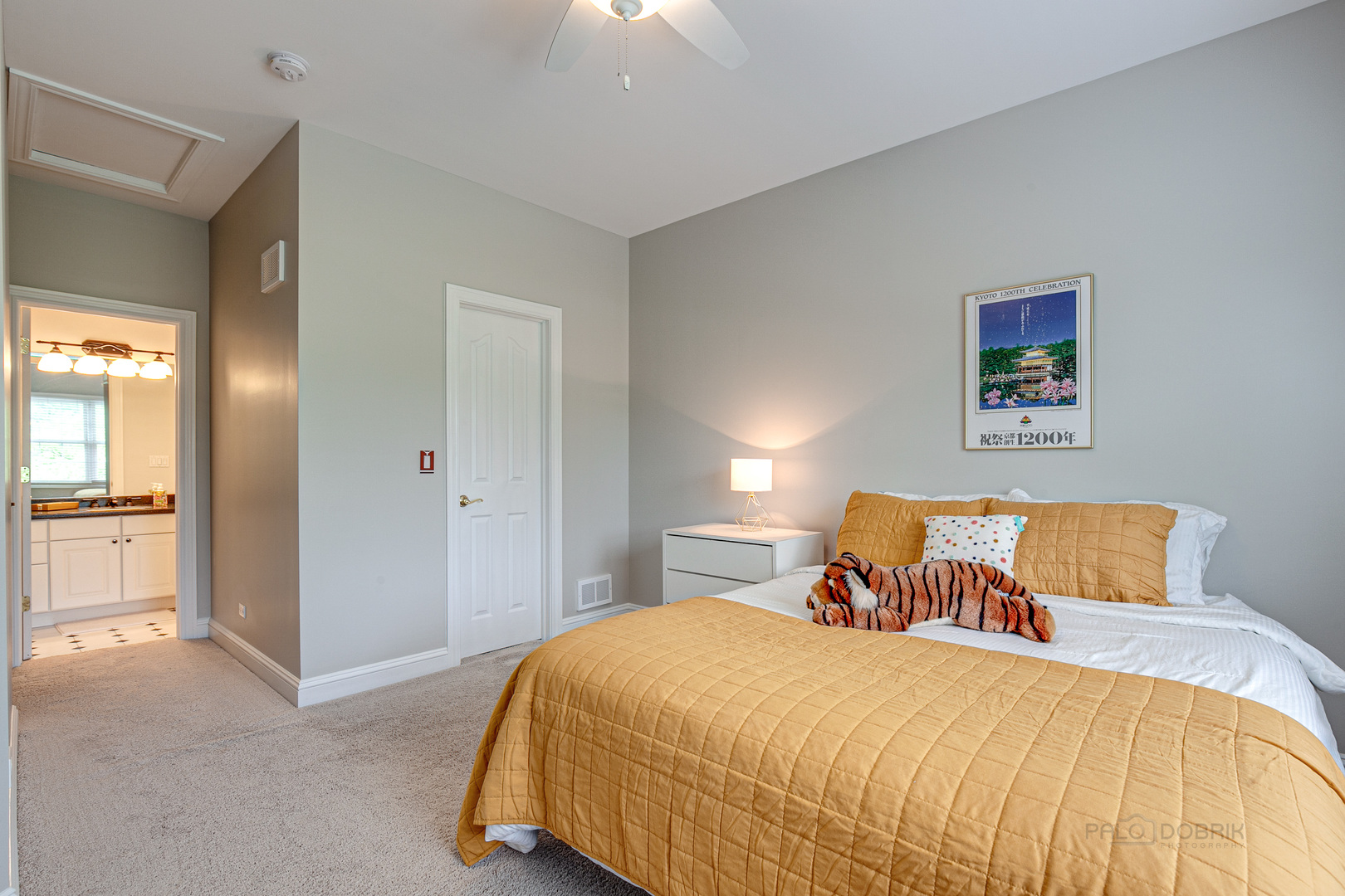 920 Symphony Drive Lake Forest, IL 60045 - Photo 19 of 28 a bedroom with a bed and a cabinets