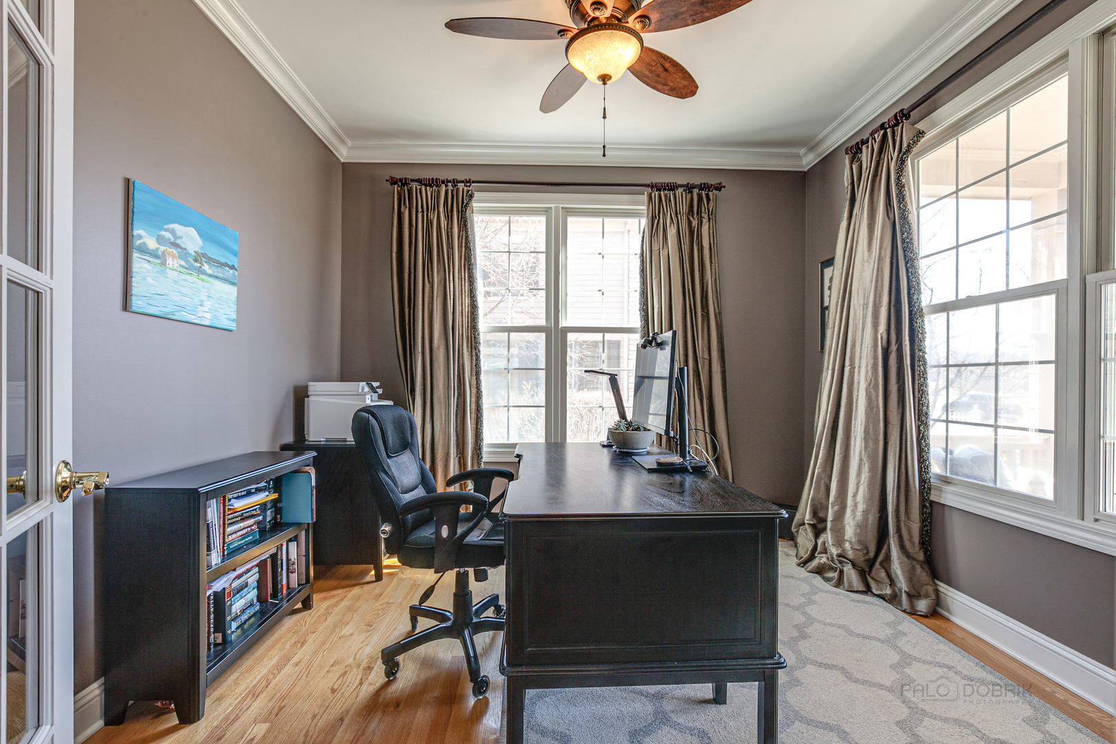 920 Symphony Drive Lake Forest, IL 60045 - Photo 7 of 28 a view of a workspace with furniture and a window