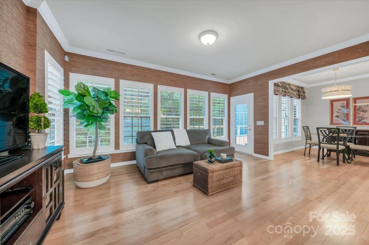 51225 Daffodil Court Fort Mill, SC 29707 - Photo 15 of 45 a living room with furniture and a flat screen tv