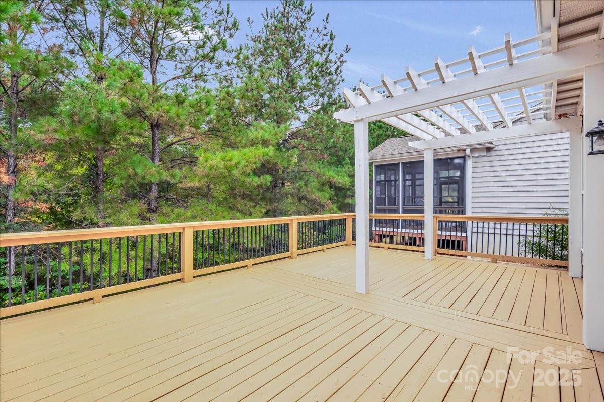 51225 Daffodil Court Fort Mill, SC 29707 - Photo 34 of 45 a view of a balcony with wooden floor