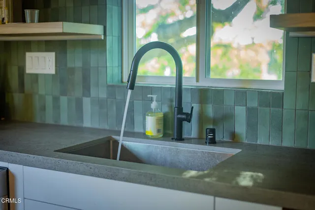 a view of a door of a house