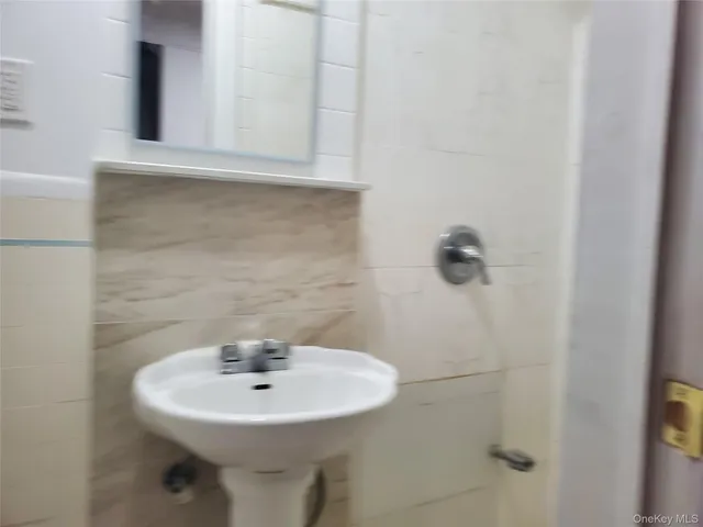 a bathroom with a sink