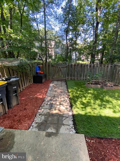 7020 Palamar Turn Lanham, MD 20706 - Photo 20 of 27 Backyard view from lower level