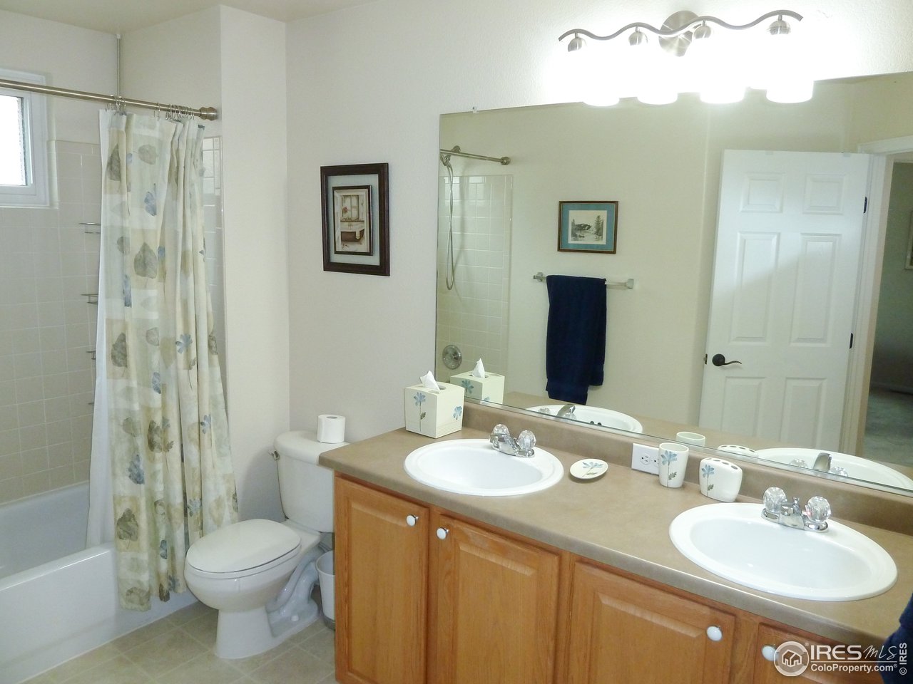 8121 Raspberry Drive Frederick, CO 80504 - Photo 29 of 38 a bathroom with a sink toilet and shower