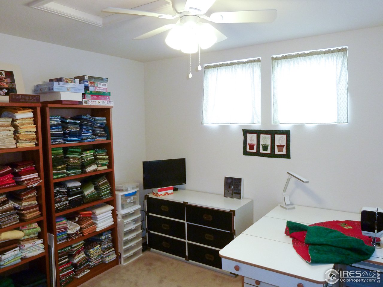 8121 Raspberry Drive Frederick, CO 80504 - Photo 30 of 38 a room with window and book shelf